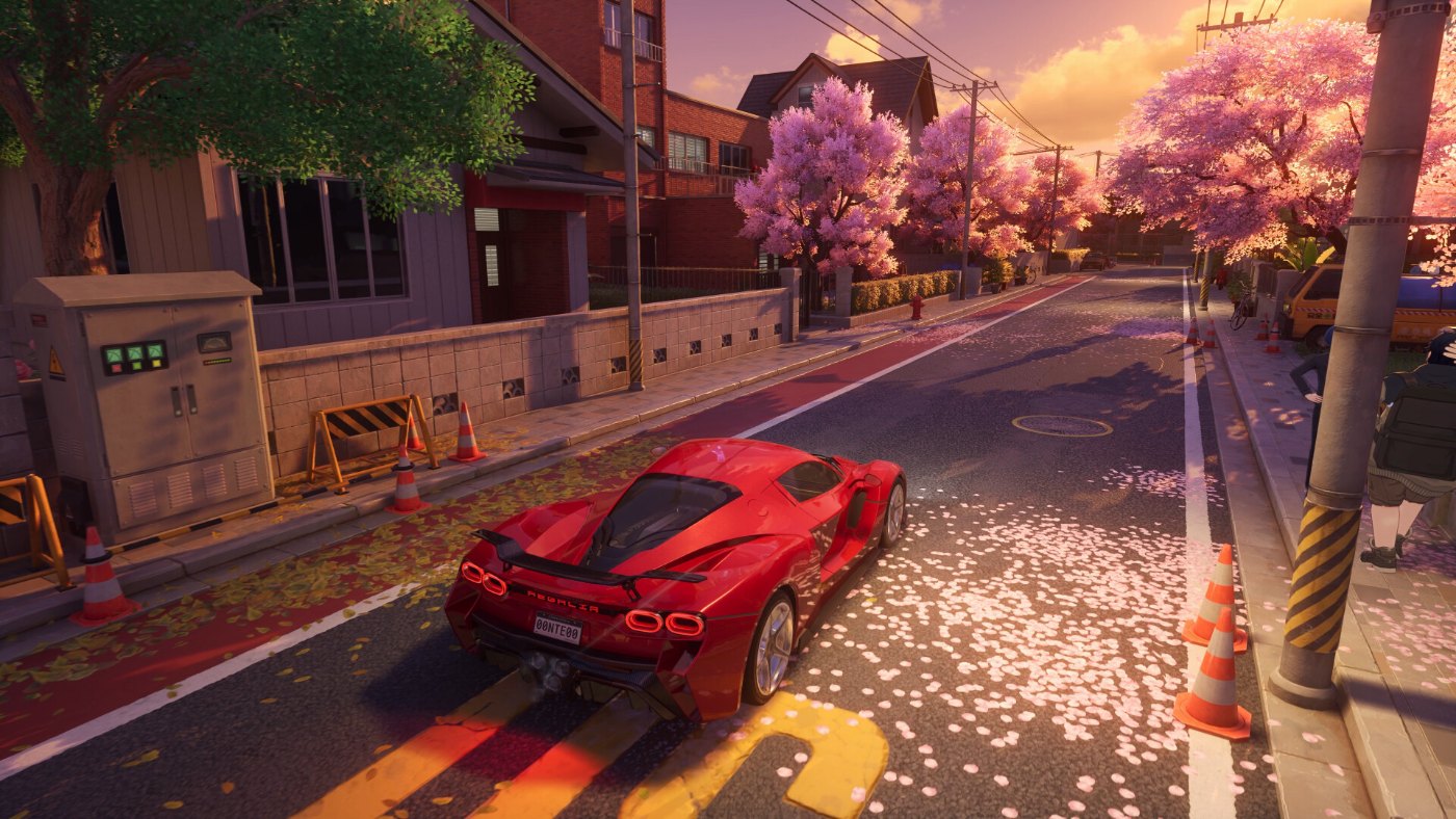 Le menu où se joue l'essentiel des 60 fps