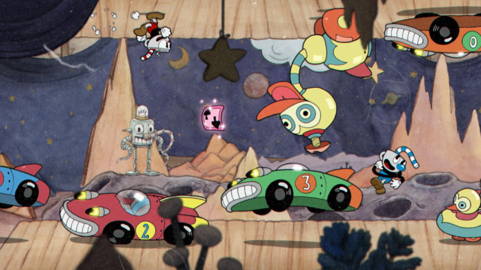 Mighty Cuphead Adventure targets a 1986 console.