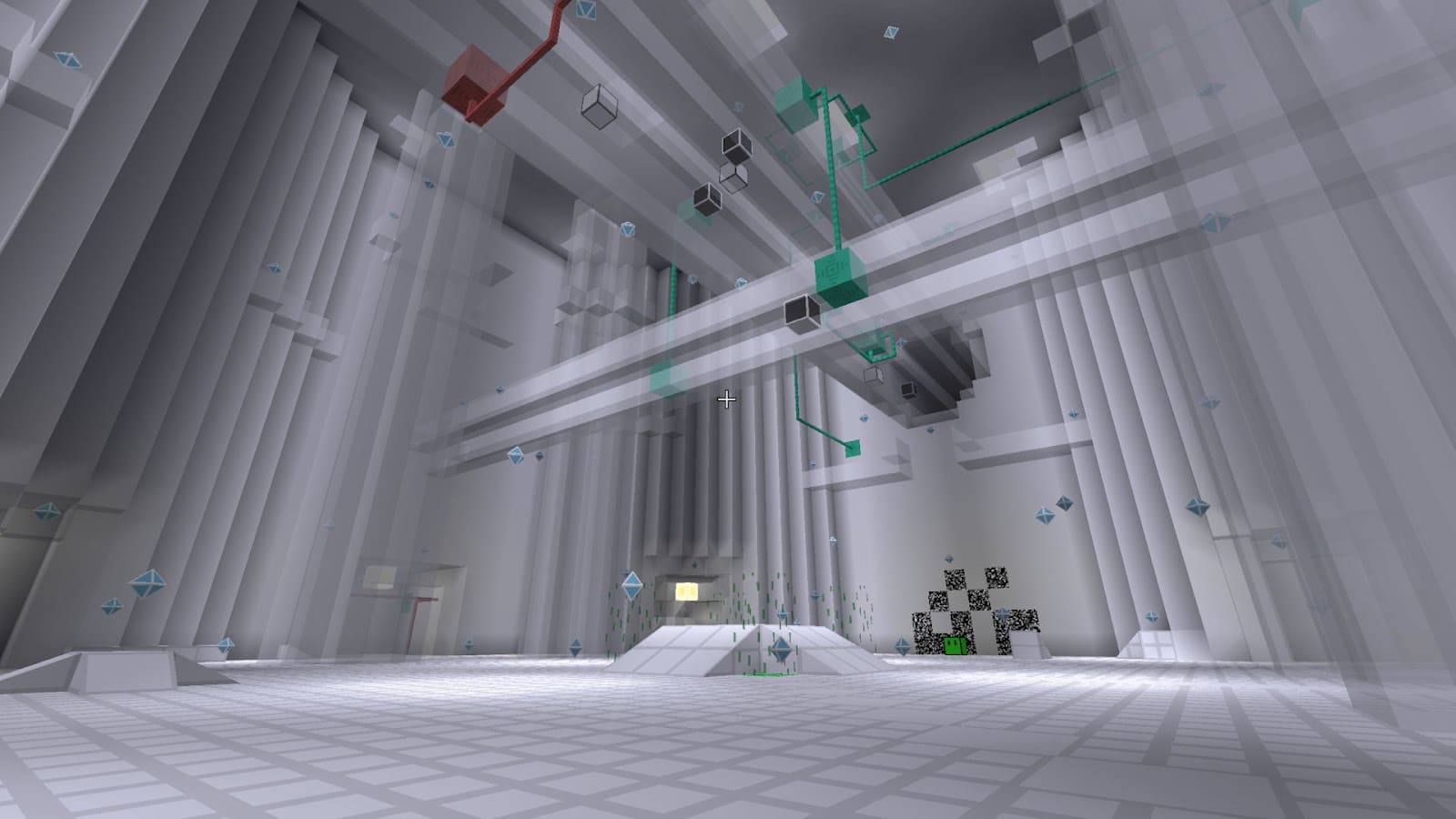Luanti with VoxeLibre added gives you the survival loop the default game does not